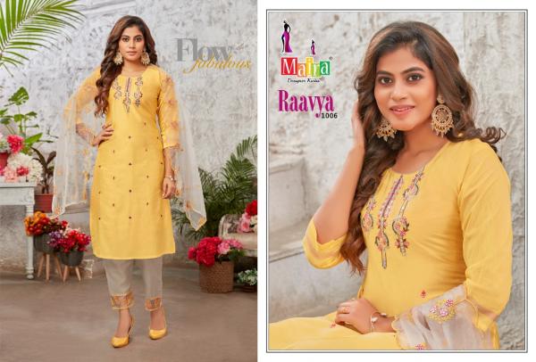 Maira Raavya Vol 10 Bombay silk Designer Readymade Suit